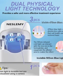 NESLEMY Nail Fungus cleaning Light Device