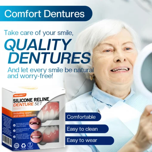 NESLEMY™ Silicone Reline Denture Set