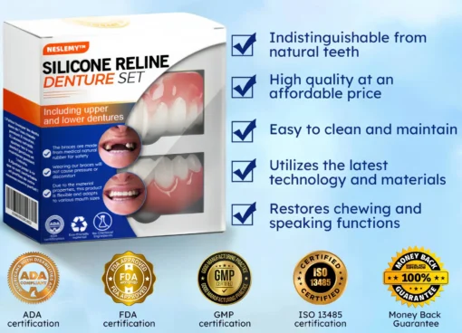 NESLEMY™ Silicone Reline Denture Set