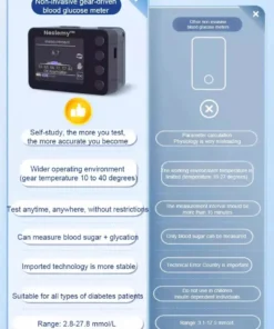 Neslemy™ Advanced Non-Invasive GlucoseMonitor-99.9% Accuracy + Exclusive Gift