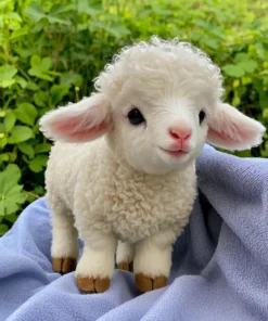 NESLEMY™ Adorable Plush Lamb - Your Cuddly Toy Lamb