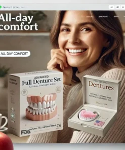 NESLEMY™- Advanced Customized Full Denture Set