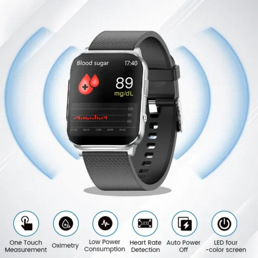 NESLEMY™ SmartGluco Tracker Wellness Watch