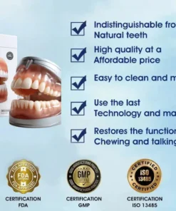 NESLEMY™ - Advanced Full Denture Set🦷