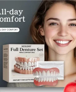 【NESLEMY® Official Store】🦷Advanced Full Denture Set ⏳Limited-Time 30-Minute Discount!⏳