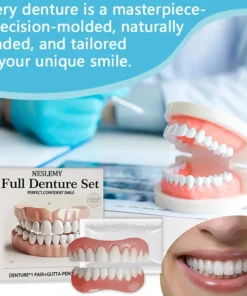 【NESLEMY® Official Store】🦷Advanced Full Denture Set ⏳Limited-Time 30-Minute Discount!⏳
