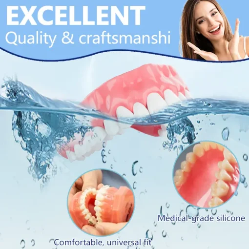 【NESLEMY® Official Store】🦷Advanced Full Denture Set ⏳Limited-Time 30-Minute Discount!⏳