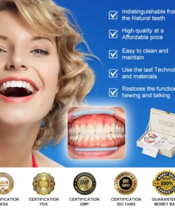NESLEMY™ --Advanced Customized Full Denture Set