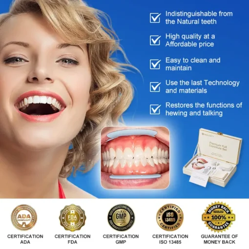 NESLEMY™ --Advanced Customized Full Denture Set