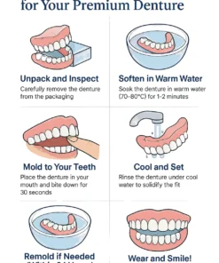 NESLEMY™ Advanced Customized Full Denture Set