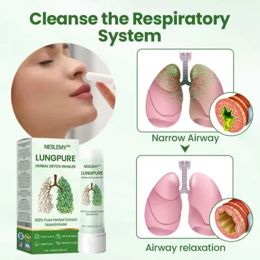 NESLEMY™ LungPure Herbal Detox Inhaler