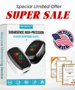 Neslemy™ SugarSense High-Precision Glucose Monitoring Device