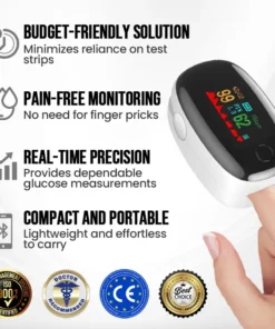 Neslemy™ SugarSense High-Precision Glucose Monitoring Device