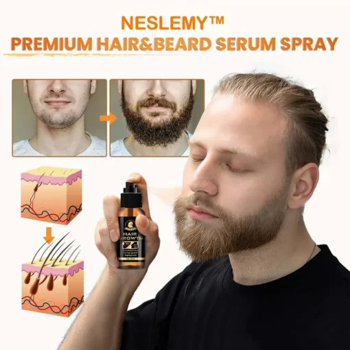 NESLEMY™ PremiumLocks Biotin Hair & Beard Growth Spray