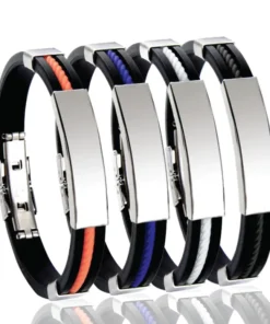 NESLEMY™ Therapeutic Lympunclog Titanium Wristband