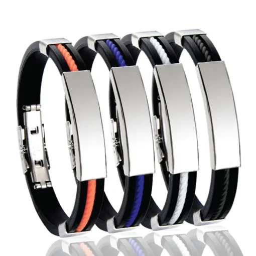 NESLEMY™ Therapeutic Lympunclog Titanium Wristband