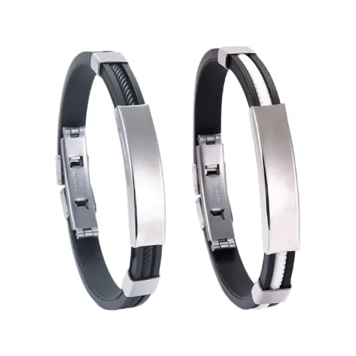 NESLEMY™ Therapeutic Lympunclog Titanium Wristband