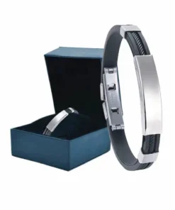 NESLEMY™ Therapeutic Lympunclog Titanium Wristband