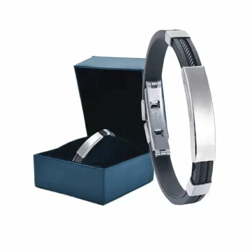 NESLEMY™ Therapeutic Lympunclog Titanium Wristband