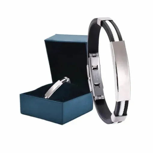 NESLEMY™ Therapeutic Lympunclog Titanium Wristband