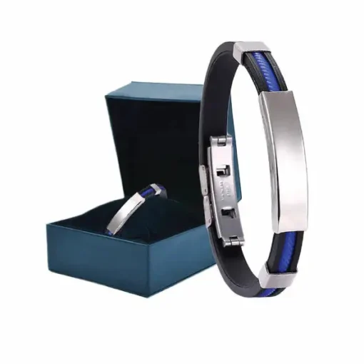 NESLEMY™ Therapeutic Lympunclog Titanium Wristband