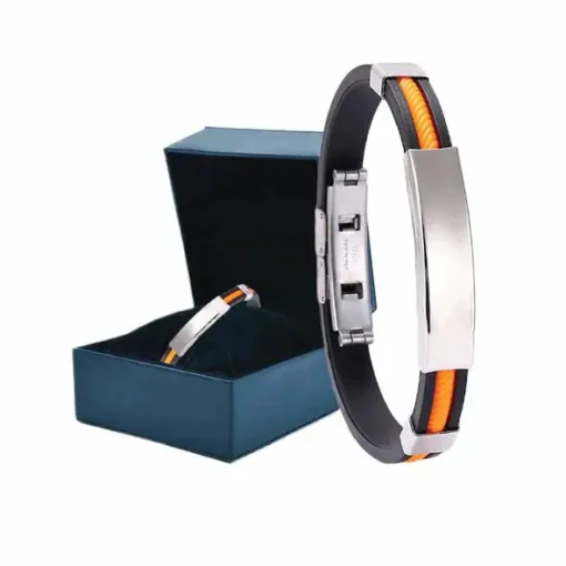 NESLEMY™ Therapeutic Lympunclog Titanium Wristband
