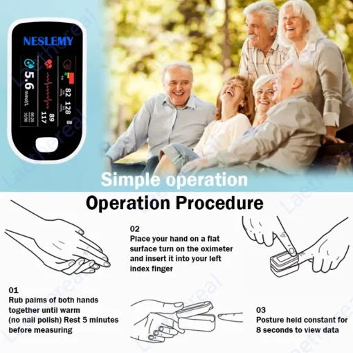 Neslemy™ Smart Glucose Monitor