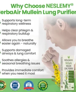 NESLEMY® HerbaAir Mullein Lung Purifier