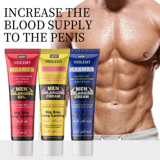 NESLEMY" Men's enlargement massage cream gel private care