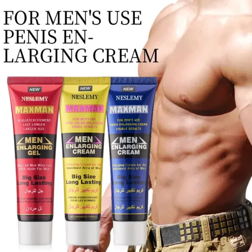 NESLEMY" Men's enlargement massage cream gel private care