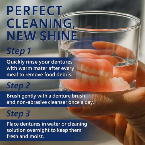 NESLEMY™ Natural Fit Full Denture Set
