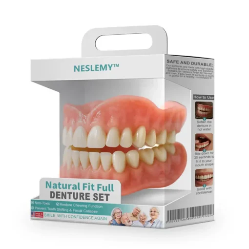 NESLEMY™ Natural Fit Full Denture Set
