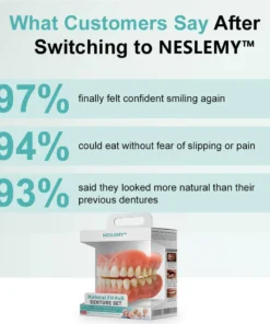 NESLEMY™ Natural Fit Full Denture Set