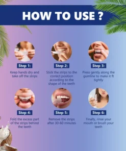 NESLEMY™Coconut Whitening Strips