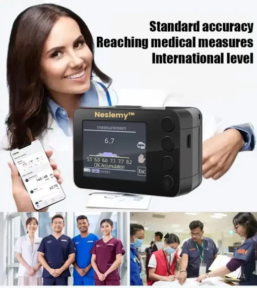 Neslemy™ Non-Invasive AI Blood Glucose Monitor