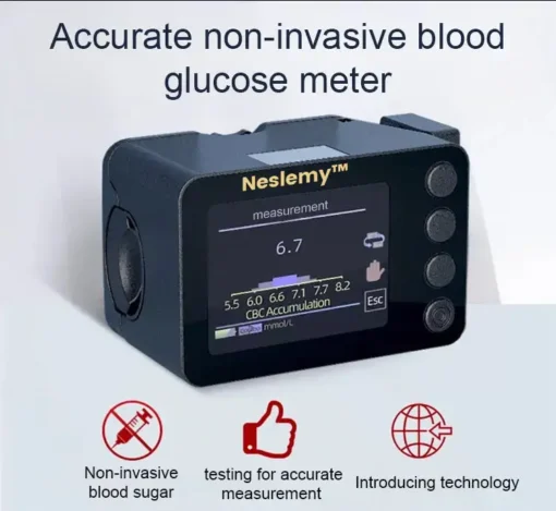 Neslemy™ Non-Invasive AI Blood Glucose Monitor
