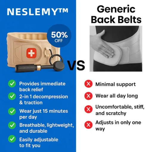 NESLEMY™ 360 Belt - 15 Minutes a Day to a Pain-Free Life