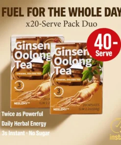 NESLEMY™ Ginseng Oolong Energy & Strength Tea
