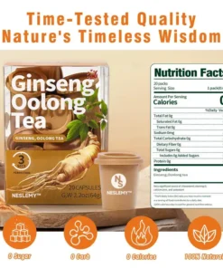 NESLEMY™ Ginseng Oolong Energy & Strength Tea