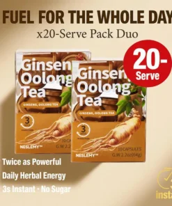 NESLEMY™ Ginseng Oolong Wellness Tea