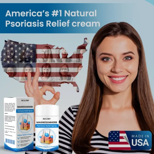 NESLEMY® MagnesiumHerb Psoriasis Relief Cream
