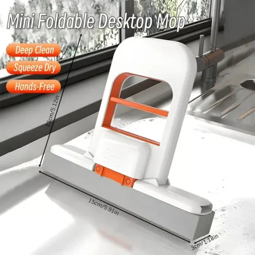 NESLEMY 🧽Mini Foldable Desktop Mop