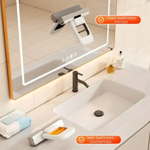 NESLEMY 🧽Mini Foldable Desktop Mop