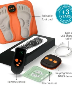 NESLEMY™ NMES Foot Stimulator – Relieve Nerve Pain, Tingling & Numbness Naturally