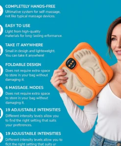 NESLEMY™ NMES Foot Stimulator – Relieve Nerve Pain, Tingling & Numbness Naturally