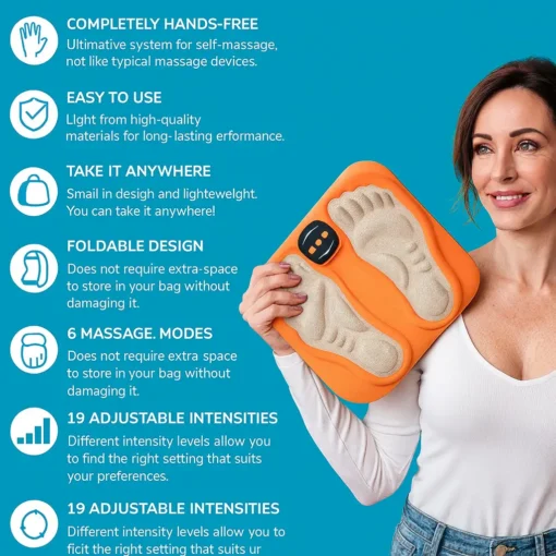 NESLEMY™ NMES Foot Stimulator – Relieve Nerve Pain, Tingling & Numbness Naturally