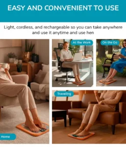 NESLEMY™ NMES Foot Stimulator – Relieve Nerve Pain, Tingling & Numbness Naturally