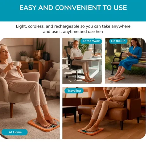 NESLEMY™ NMES Foot Stimulator – Relieve Nerve Pain, Tingling & Numbness Naturally