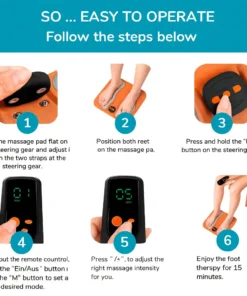 NESLEMY™ NMES Foot Stimulator – Relieve Nerve Pain, Tingling & Numbness Naturally