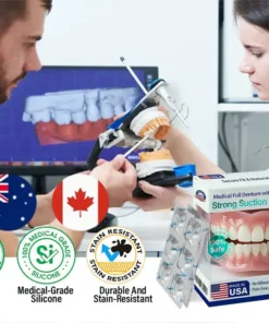 Neslemy® Medical Full Denture with Strong Suction